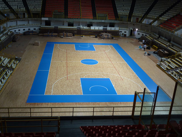 籃球場專用運動木地板,運動木地板廠家