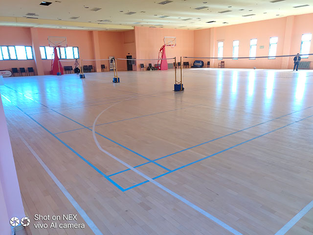 羽毛球專用木地板,籃球館專用木地板