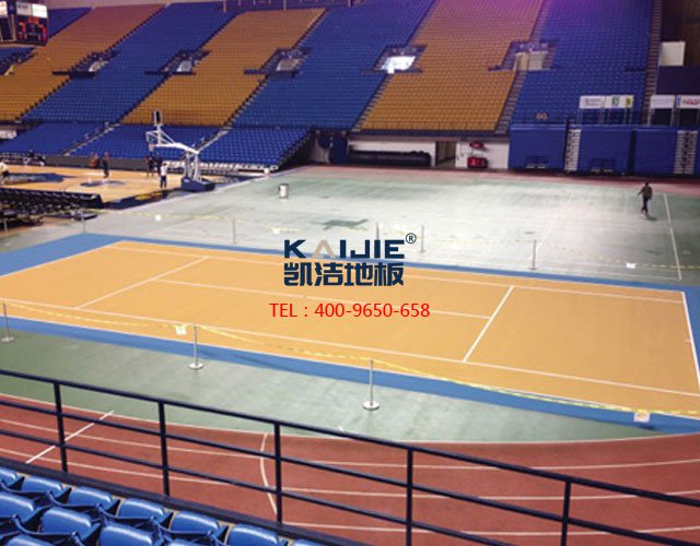專業體育館運動木地板選購——凱潔地板