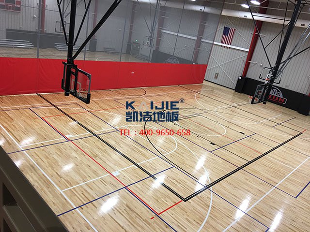 體育館專用運動木地板選購——凱潔地板
