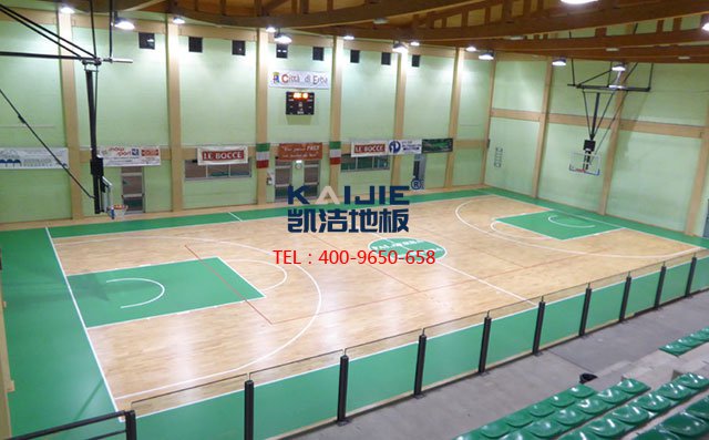 籃球館運(yùn)動(dòng)木地板驗(yàn)收標(biāo)準(zhǔn)——?jiǎng)P潔地板