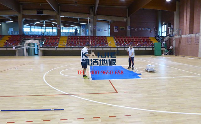 體育館專用運動木地板——凱潔地板