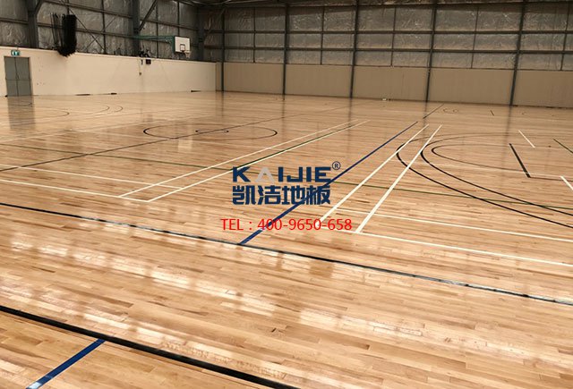 籃球館專業運動木地板廠家——凱潔地板