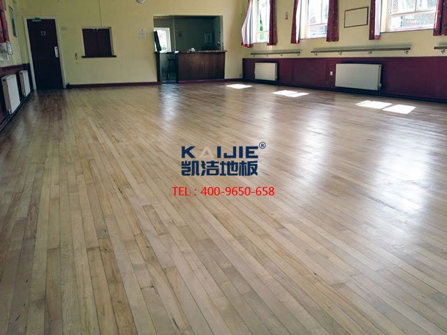舞蹈室專用舞臺木地板——凱潔體育木地板