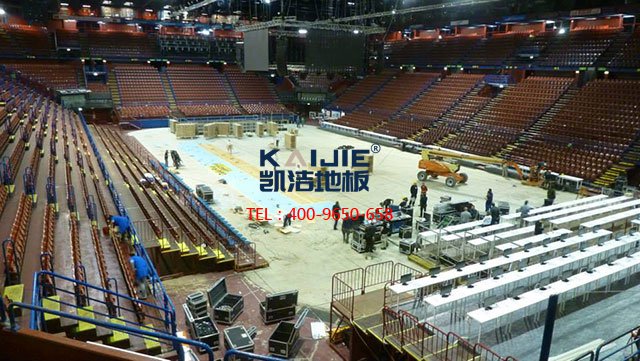 室內體育館專用體育木地板防潮——凱潔體育木地板