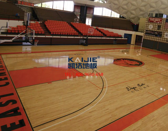 室內(nèi)籃球館專用體育木地板結(jié)構(gòu)——?jiǎng)P潔體育木地板