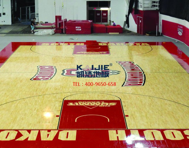 室內籃球館專用體育木地板翻新條件——凱潔體育木地板