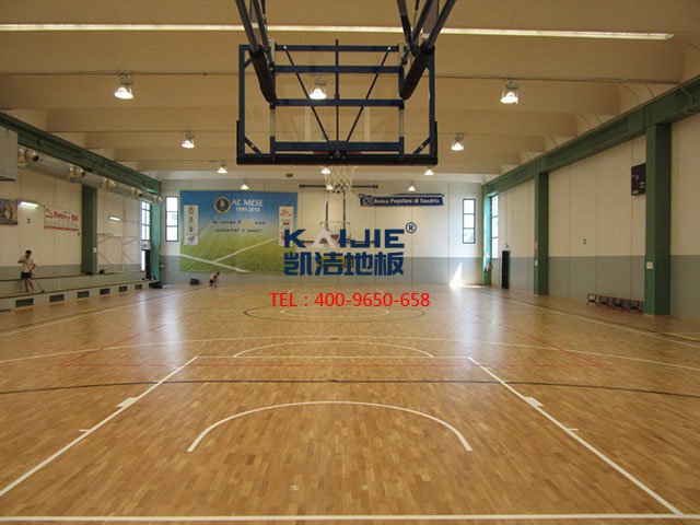 體育館專用運(yùn)動木地板廠家——凱潔體育木地板