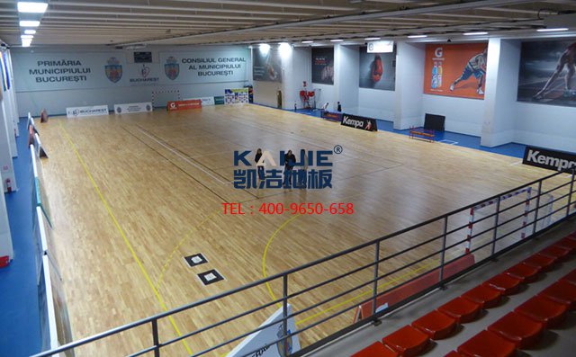 籃球館專(zhuān)用木地板材料與結(jié)構(gòu)的選擇——?jiǎng)P潔地板