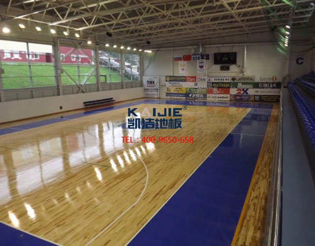 體育木地板受潮后還有更好的辦法解決辦法——凱潔地板
