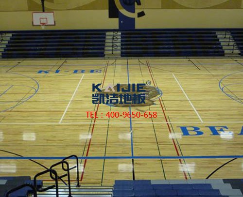 專業體育館運動木地板的**標準 體育木地板廠家——凱潔地板