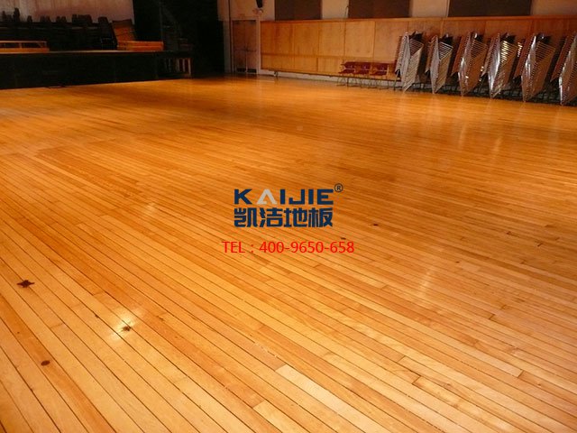 西安舞臺木地板廠家哪家好？舞臺木地板質量怎么樣？——凱潔地板