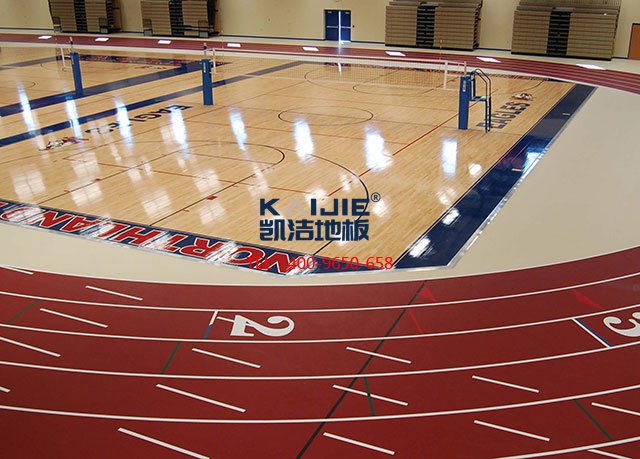 體育館專用木地板安裝需要注意的六點，你知道多少——凱潔地板