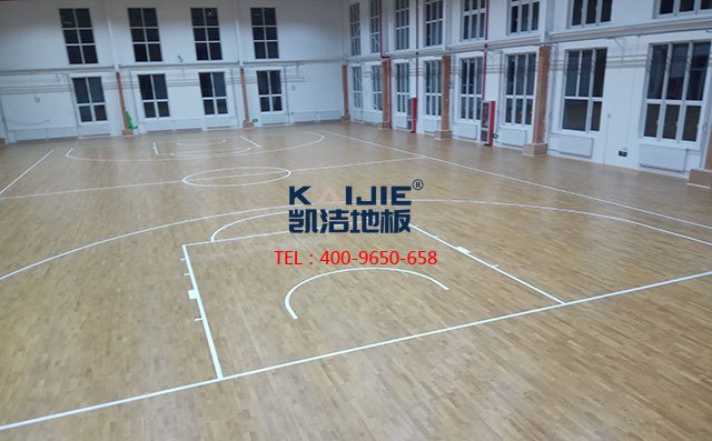 專業體育館木地板安裝，需要把這些事做好——凱潔地板