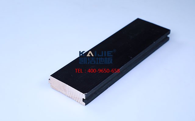 松木黑色板舞臺木地板——凱潔地板