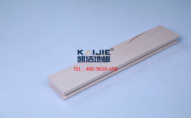 北美楓木二級素板運(yùn)動木地板——凱潔地板