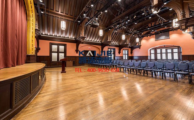 實力打造專業舞臺木地板，青少年節術節開鑼嘍——凱潔地板