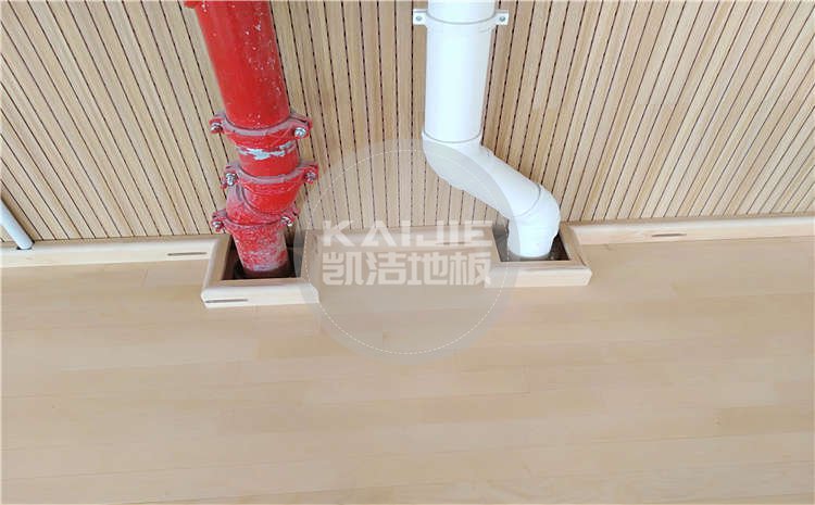 河南南陽市中學體育館木地板項目