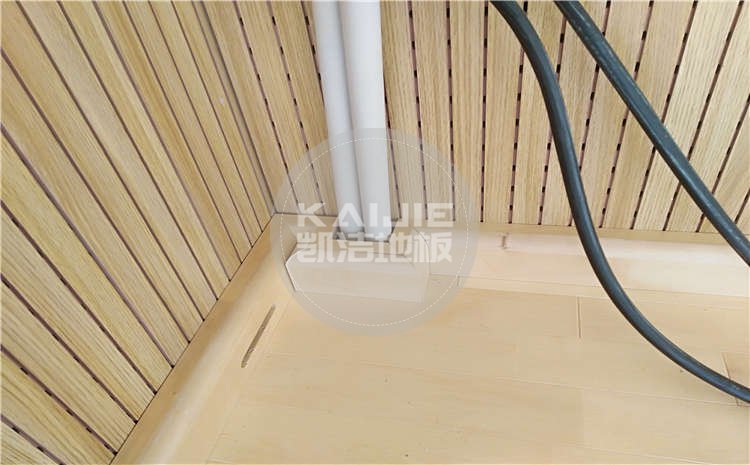 河南南陽市中學體育館木地板項目