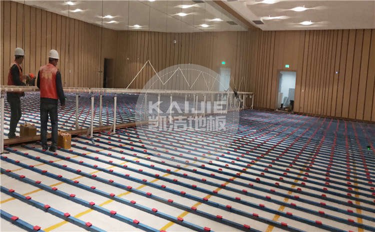 河北廊坊大劇院舞臺木地板項目