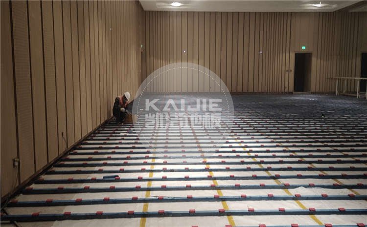 河北廊坊大劇院舞臺木地板項目