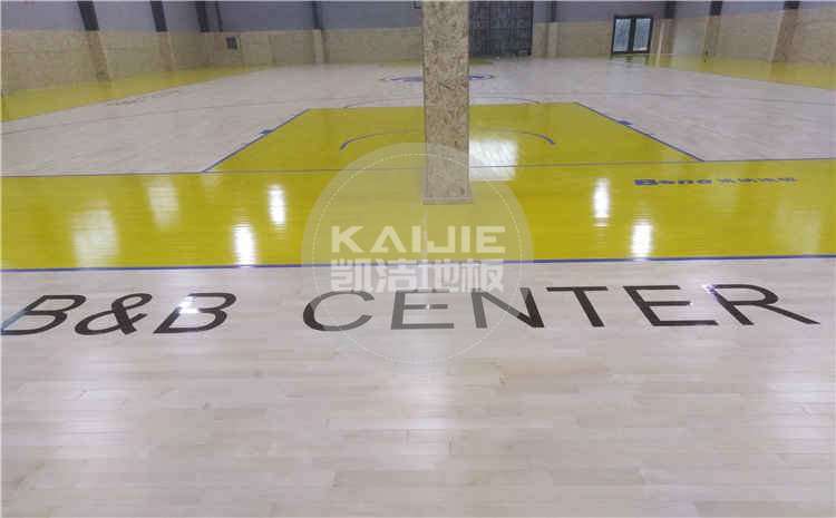 湖南襄陽運動公園體育館木地板項目案例