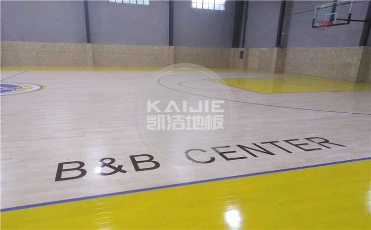 湖南襄陽運動公園體育館木地板項目案例