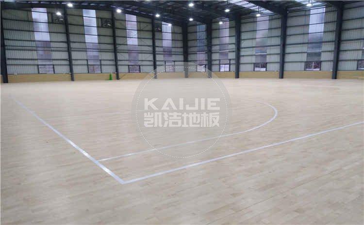 廣西荔浦市醫院體育館運動木地板項目案例
