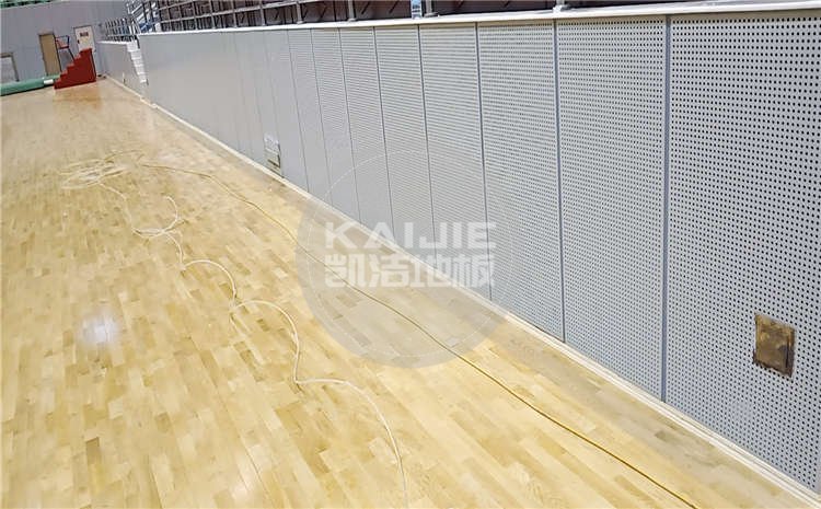 重慶銅陵體育館運(yùn)動(dòng)木地板案例圖片
