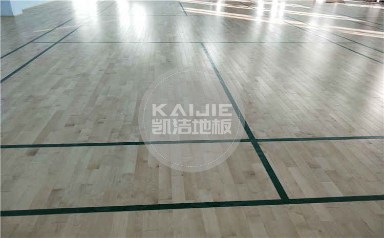 遼寧錦州羽毛球館運動木地板項目案例圖片