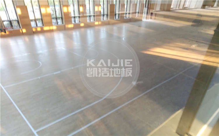 山東臨沂黨校體育館運(yùn)動(dòng)木地板案例圖片