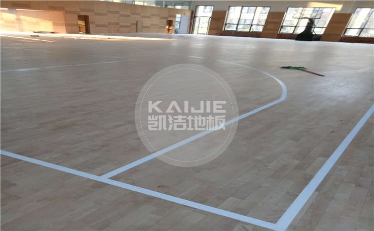 山東臨沂黨校體育館運(yùn)動(dòng)木地板案例圖片