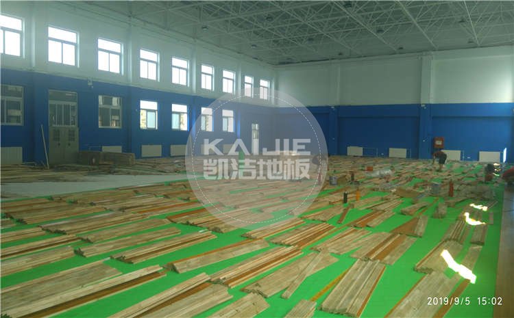北京西城中學體育館運動木地板項目圖片