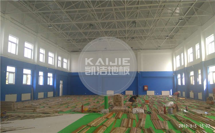 北京西城中學體育館運動木地板項目圖片