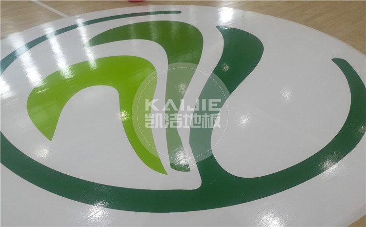 濟南十二中體育館木地板案例