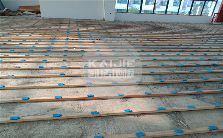 江蘇鹽城阜寧縣城河路小學體育館木地板項目
