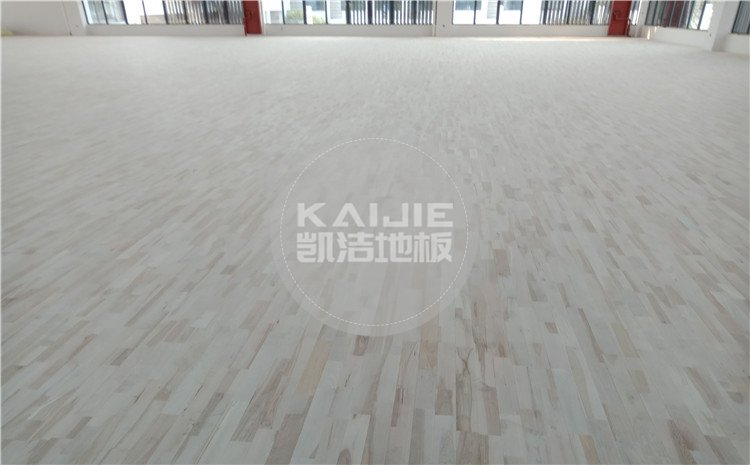 江蘇鹽城阜寧縣城河路小學體育館木地板項目