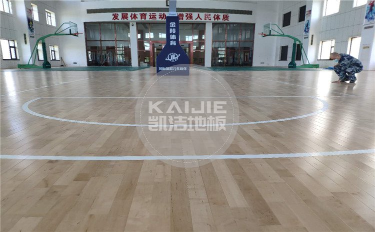 中國空中交通管制綜合訓(xùn)練場籃球館木地板案例