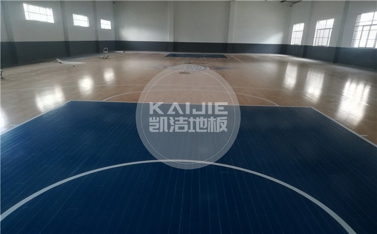 山東濟南曲阜啟星綜合球館木地板案例