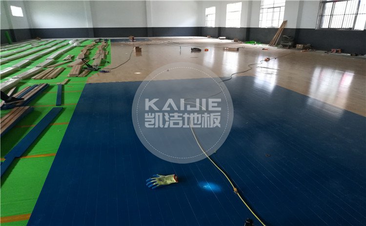 山東濟南曲阜啟星綜合球館木地板案例