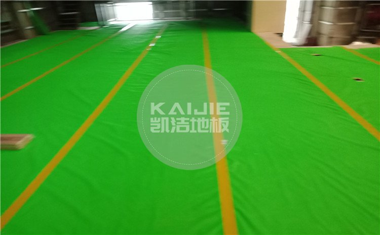 山東鄒城*一中學孟子湖校區學校體育館木地板項目——凱潔體育地板