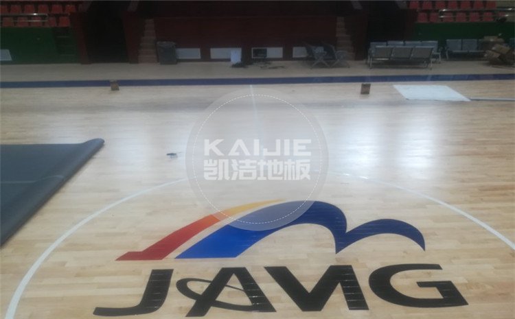 山西晉城鳳凰山煤礦體育館木地板——凱潔體育地板