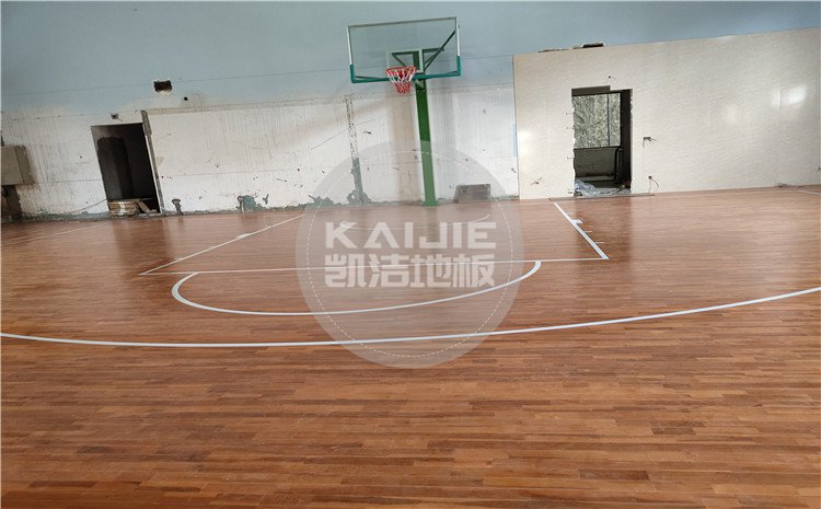 四川勞研科技有限公司籃球館木地板案例—凱潔體育木地板廠家