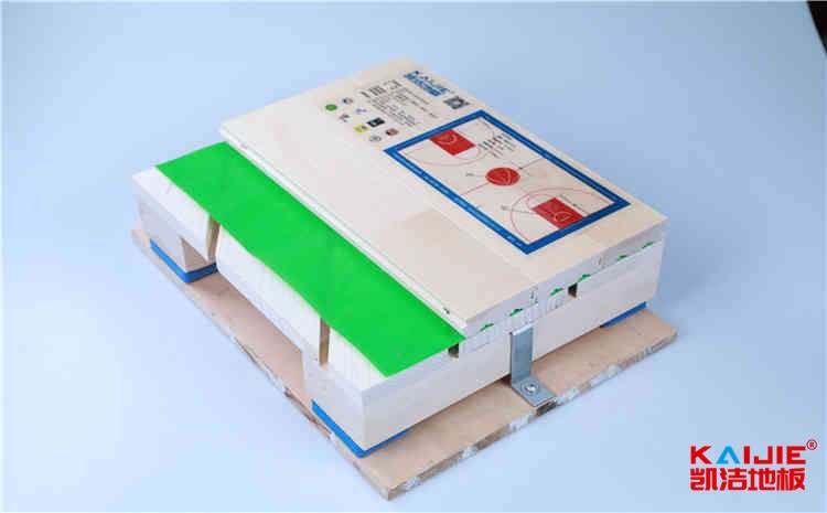 貴州籃球木地板施工