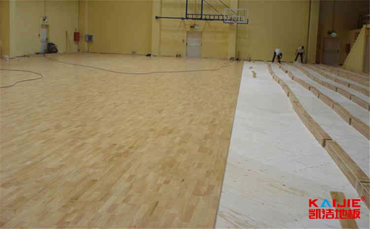 壁球館木地板怎樣劃線——凱潔地板