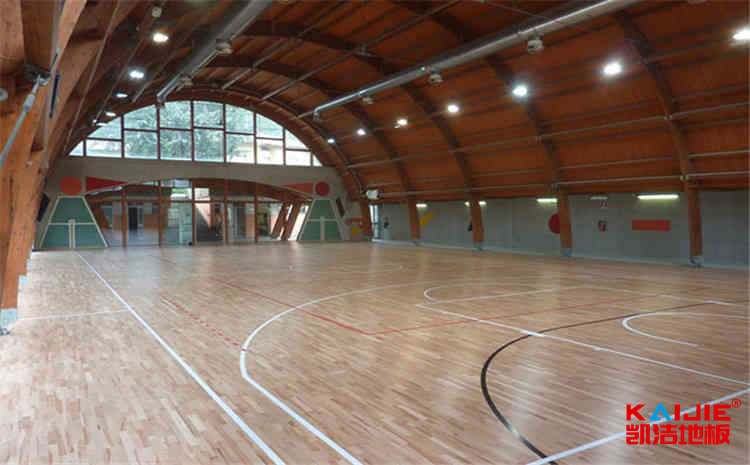 籃球館木地板專業技術參數標準