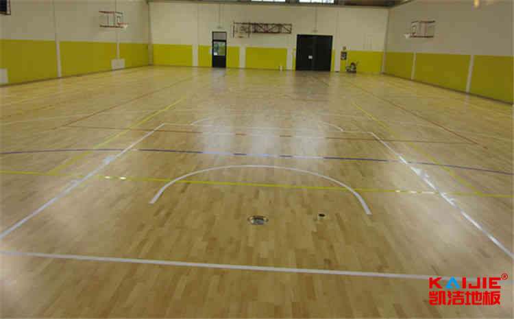 籃球木地板安裝施工流程