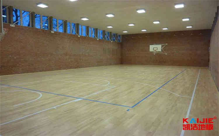 專業壁球館木地板廠家——凱潔地板