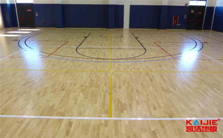 松木運動體育地板施工技術方案