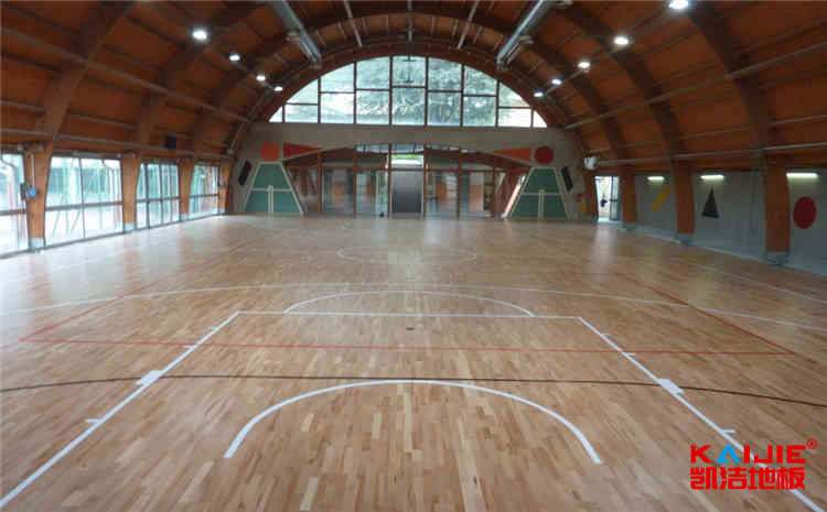 學校籃球場地木地板規格